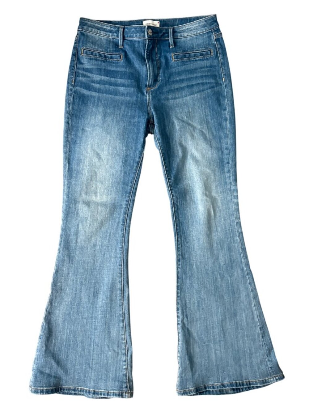 Driftwood Farrah Flare Jeans size 30 x 30 high rise denim 10
